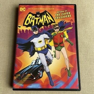 Batman: Return of the Caped Crusaders (DVD 2016) Animated Movie Adam West Ward + - Image 1 of 4