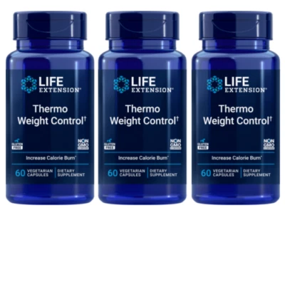 Life Extension Thermo Control de Peso 3X60caps Capsifen 100mg Termogénesis Foto 1 de 2