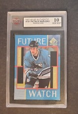 1997-98 SP Authentic #191 Patrick Marleau RC Rookie KSA 10 GEM MINT  Sharks