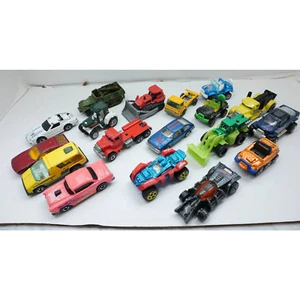 Hot Wheels Matchbox trucks LOT OF 16 CARS FARM EQUIPMENT vintage modern - Picture 1 of 9