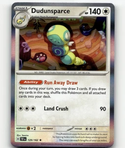 Dudunsparce Pokemon • selten • 129/162 temporäre Kräfte - Bild 1 von 1