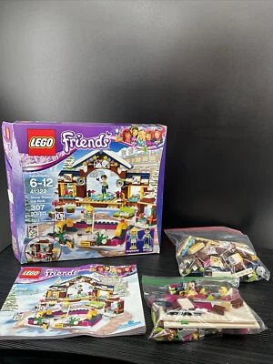 Lego Friends Snow Resort Ice Rink 41322 Usado 98% completo con caja y manual Foto 1 de 4