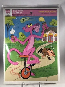Vintage 1979 Whitman Frame Tray Puzzle The Pink Panther Complete - Picture 1 of 4