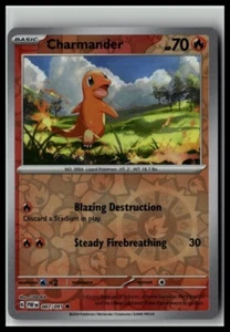 Pokemon Paldean Fates #007/091 Charmander Reverse Holo - Picture 1 of 2
