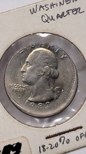 1983-P very Off Center Mint Error, Washington Quarter - Picture 1 of 3