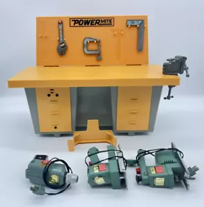 Vintage 1969 Power Mite Ideal Toy Co Workshop Bench Tools UNTESTED Electronics - Picture 1 of 11