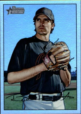 2007 Bowman Heritage Rainbow Foil #130 Barry Zito - NM-MT - Image 1 of 2