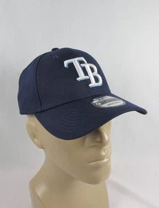 Tampa Bay Rays Hat TB Logo New Era 9FORTY MLB Baseball Cap Hat Blue - Picture 1 of 10