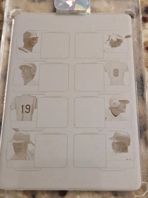 🔥⚾2024 Placa de impresión de hoja de madera 1/1 8 jugadores Thomas Molitor Griffey⚾🔥 Foto 1 de 2