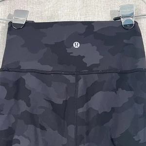 Lululemon Damen Align Pant 27" Heritage 365 Camo Deep Coal Multi Leggings 4 - Bild 1 von 4