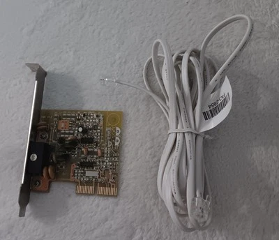 Pctel AMR V1.2 Cyber Solutions 56k Internal Modem Card With Cable - Image 1 of 2