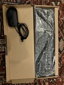 DELL 04N54 RT7D26 BLACK KEYBOARD & Mouse - Picture 1 of 4