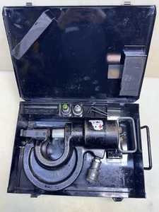 Cleveland Steel 35 Ton Hydraulic Portable Punch W/ Tooling Dies Very Good Cond. - Picture 1 of 13