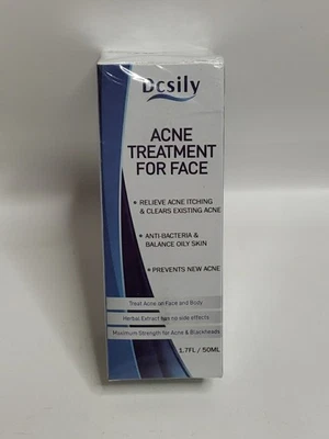 Dcsily Acne Treatment For Face 1.7 Fl Oz- Salicylic Acid- Tea Tree Oil- Aloe  - Image 1 of 4