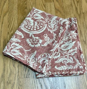 Pottery Barn Alessandra Terracotta Linen Blend Standard Pillow Shams - Pair - Picture 1 of 6