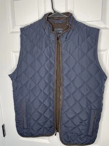 Weatherproof Puffer Vest Men’s Lightweight Gray Full Zip Size M - Picture 1 of 6