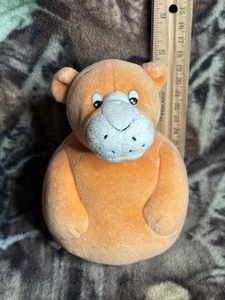Disney Classic Winnie The Pooh Infant Rattle Round Bottom Tigger Plush 5.5" - Picture 1 of 6