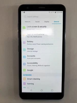 LG Tribute Royal X320PM 16GB Platinum Gray Wi-Fi Only - Network Issue - Image 1 of 4