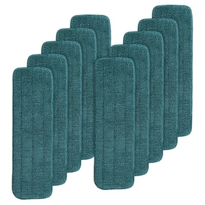 Mop Pads for Rubbermaid Commercial 18" and 17" Mop - 10 Pack Wet & Dry Commer... - Picture 1 of 7