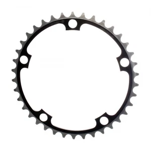 Alloy Non-Ramped Chainrings, 38t, Black - Picture 1 of 1