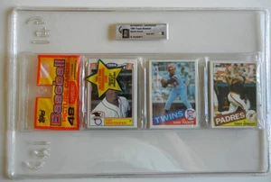 1985 Topps Rack Pack Kirby Puckett RC Rookie on Top GAI 8 - Picture 1 of 1