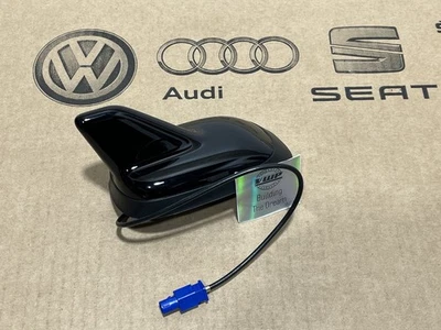 VW Golf MK6 MK7 Scirocco Dachantenne Antenne schwarz glänzend Original OEM Teil - Bild 1 von 4