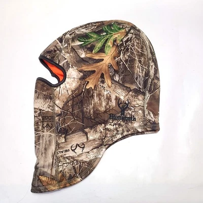 Huntworth Full Face Mask Hat Hood Camo Fleece Lined Hunting One Size - Image 1 of 4