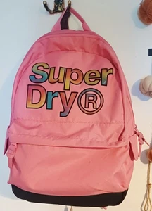 Superdry Women's Pink Backpack - Picture 1 of 2