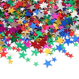 30g Star Confetti 0.2/0.4 Inch Glitter Star Table Confetti Colorful - Picture 1 of 6