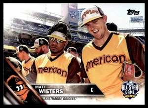 2016 Topps All-Star Game Matt Wieters Baltimore Orioles #US163 - Picture 1 of 2