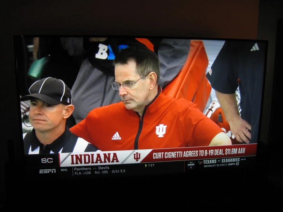 70” inch Television VIZIO E70-C3 TV includes remote control & Leg Stands Used - Image 1 of 4