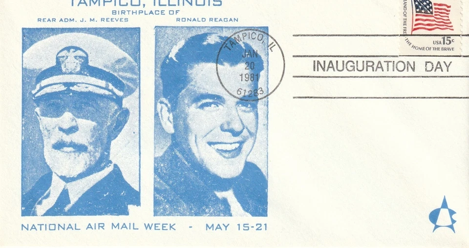 U. S. Andrews Reagan Inauguration Day Cover - Image 1 of 1
