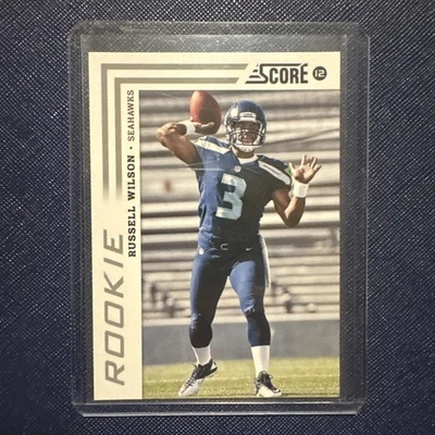 2012 Score - Rookie Russell Wilson #372 Passing (RC) - Image 1 of 2
