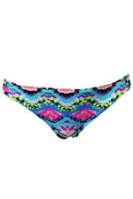 California Waves Rainbow Radio Strappy Bikini Bottoms Multi Size S MY17460B