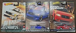 Hot Wheels 2024 Fast & Furious Boulevard '99 Ford F-150 SVT Lightning (Lot of 3) - Picture 1 of 2