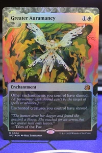 MTG: Worlds of Eldraine: Enchanting Tales - Greater Auramancy FOIL - Picture 1 of 1