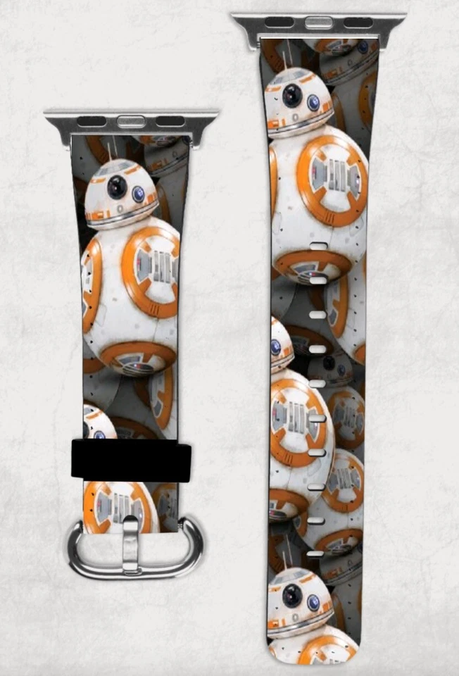 Star Wars Disney Apple Watch Band NEW 38/40/41 & 42/44/45 BB8 BB-8