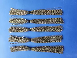 5 silicone Skirt Gold Fish Scale 5-A253 Lure Spinnerbait Buzz jig Bass Tackle - Picture 1 of 1