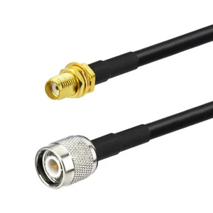 SMA Female to TNC Male Adapter Cable pigtail RG58 50cm for GPS Wireless Antenna - Picture 1 of 4