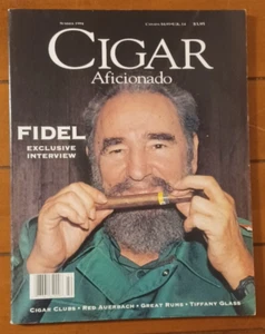 Vintage 1994 CIGAR AFICIONADO • FIDEL CASTRO Interview Cover Magazine - Picture 1 of 7