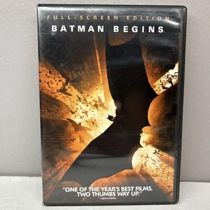 Batman Begins DVD 2005 Original Movie Christian Bale Buy 2 Get 1 Free! Fast Ship - Picture 1 of 4