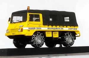 Neo 1/43 Steyr-Punch Pinzgauer 710M Autohitfe Zürich LKW gelb - Bild 1 von 8