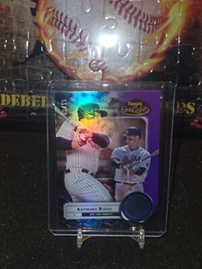Tarjeta paralela púrpura 2022 Topps Gold Label Anthony Rizzo #68 #/99 - Imagen 1 de 2
