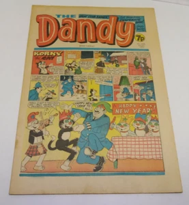 The Dandy #1989 (1980) UK Cartoon Comic Strip - Picture 1 of 3