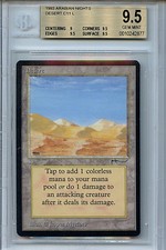 MTG Arabian Nights Desert BGS 9.5 Gem MINT Card Magic the Gathering WOTC 2877