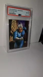1994 Flair Marvel Universe Quicksilver #13 PSA 8 NM-MT - Picture 1 of 6