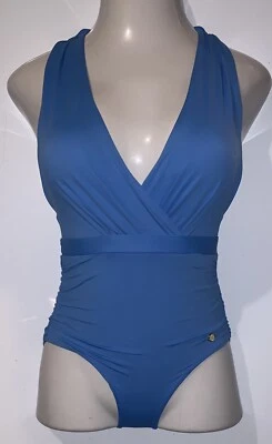 Sexy traje de baño Misses Blue SUNSEEKER 1 pieza ~ talla US 4 / UK 8 XS playa piscina Foto 1 de 4