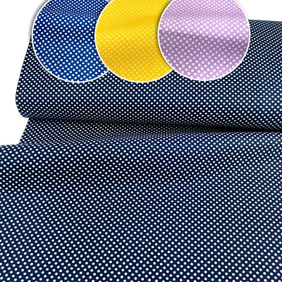 Baumwollstoff Punkte Kinder Stoff METERWARE | 240 cm Breite | 100% Baumwolle - Bild 1 von 4