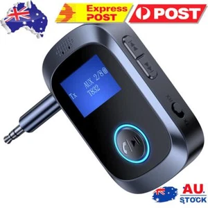 Audio Receiver Transmitter Bluetooth-Compatible 5.4 with Mic for Car Speakers - Afbeelding 1 van 11