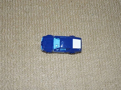 MAJORETTE, BLUE ALPINE A310 POLICE CAR, DIECAST METAL VEHICLE Foto 1 de 3
